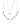 Ethiopian Rainbow Opal With Rhodolite Garnet 7.80ctw Necklace In 925 Sterling Silver