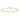 Aquamarine Wave Link Tennis Bracelet – 9KT Yellow Gold | Fine Jewelry Yellow Gold