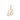 Elegant Script Alphabet Letter 'A' Zircon Charm in Sterling Silver Gold-plated B