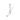 Elegant Script Alphabet Letter 'A' Zircon Charm in Sterling Silver Sterling silver N