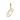 Elegant Script Alphabet Letter 'A' Zircon Charm in Sterling Silver Gold-plated O