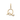 Elegant Script Alphabet Letter 'A' Zircon Charm in Sterling Silver Gold-plated Q