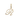 Elegant Script Alphabet Letter 'A' Zircon Charm in Sterling Silver Gold-plated R