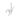 Elegant Script Alphabet Letter 'A' Zircon Charm in Sterling Silver Sterling silver W