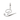 Elegant Script Alphabet Letter 'A' Zircon Charm in Sterling Silver Sterling silver Y