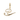Elegant Script Alphabet Letter 'A' Zircon Charm in Sterling Silver Gold-plated Y