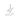 Elegant Script Alphabet Letter 'A' Zircon Charm in Sterling Silver Sterling silver Z