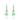 Emerald Drop Huggie Earrings – 9KT Yellow Gold | Fine Jewelry White Gold