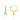 Emerald Drop Huggie Earrings – 9KT Yellow Gold | Fine Jewelry