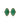 African Malachite 5.10ctw Push Post Earrings In 925 Sterling Silver