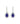 Lapis Lazuli With Blue Topaz 7.70ctw Lever Back Earrings In 925 Sterling Silver