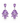 Amethyst Chandelier Drop Earrings – 925 Sterling Silver | Fine Jewelry