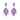 Amethyst Chandelier Drop Earrings – 925 Sterling Silver | Fine Jewelry