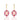 Pink Opal Floral Drops Earrings – 9KT Yellow Gold | Fine Jewelry Yellow Gold
