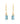 Aquamarine Lever-Back Drop Earrings – 9KT Yellow Gold | Fine Jewelry Yellow Gold