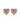 Multi Sapphire Heart Stud Earrings – 9KT Yellow Gold | Fine Jewelry Yellow Gold
