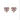 Multi Sapphire Heart Stud Earrings – 9KT Yellow Gold | Fine Jewelry White Gold