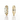 Alexandrite Triple-Bar Hoop Earrings – 9KT Rose Gold | Fine Jewelry