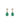Emerald Drop Stud Earrings – 9KT Yellow Gold | Fine Jewelry Yellow Gold