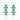 Emerald Hinged Hoop Earrings– 9KT Yellow Gold | Fine Jewelry White Gold