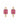 Pink Tourmaline Hoop Earrings – 9KT Yellow Gold | Fine Jewelry Yellow Gold