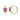 Pink Tourmaline Hoop Earrings – 9KT Yellow Gold | Fine Jewelry