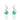 Emerald Twist or Bypass Earrings – 9KT Yellow Gold | Fine Jewelry White Gold
