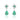 Emerald Stud or Drop Earrings – 9KT Yellow Gold | Fine Jewelry White Gold