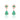 Emerald Stud or Drop Earrings – 9KT Yellow Gold | Fine Jewelry Rose Gold