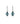 Blue Topaz 2.10ctw Lever Back Earrings In 925 Sterling Silver