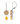 Citrine With Madeira Citrine 3.50ctw Lever Back Earrings In 925 Sterling Silver
