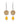 Citrine With Madeira Citrine 3.50ctw Lever Back Earrings In 925 Sterling Silver