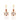 Morganite Push Post Earrings – 9KT Yellow Gold | Fine Jewelry Yellow Gold