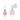 Morganite Push Post Earrings – 9KT Yellow Gold | Fine Jewelry