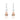 Morganite Pear Hoop Earrings – 9KT Yellow Gold | Fine Jewelry White Gold