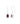 Red Garnet 2.40ctw Hook Earrings In 925 Sterling Silver