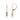 Alexandrite Dangle Lever Back Earrings – 9KT Yellow Gold | Fine Jewelry