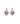 Kunzite Heart Stud Earrings – 9KT Rose Gold | Fine Jewelry Yellow Gold