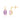 Kunzite Octagon Stud Earrings – 9KT Yellow Gold | Fine Jewelry