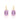 Kunzite Octagon Stud Earrings – 9KT Yellow Gold | Fine Jewelry Yellow Gold