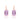 Kunzite Octagon Stud Earrings – 9KT Yellow Gold | Fine Jewelry Rose Gold