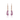 Pink Sapphire Drop Earrings – 9KT Yellow Gold | Fine Jewelry Rose Gold