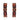 Red Garnet Channel Hoop Earrings – 9KT Yellow Gold | Fine Jewelry Rose Gold