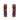 Red Garnet Channel Hoop Earrings – 9KT Yellow Gold | Fine Jewelry White Gold