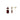 Red Garnet Octagon Drop Stud Earrings – 9KT Yellow Gold | Fine Jewelry