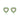 Tsavorite Garnet Heart Stud Earrings – 9KT Yellow Gold | Fine Jewelry Yellow Gold