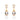 Morganite Drop Statement Earrings – 9KT Yellow Gold | Fine Jewelry Yellow Gold
