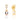 Morganite Drop Statement Earrings – 9KT Yellow Gold | Fine Jewelry