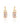 Morganite Oval Drop Earrings – 9KT Yellow Gold | Fine Jewelry Yellow Gold