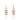 Morganite Oval Drop Earrings – 9KT Yellow Gold | Fine Jewelry Rose Gold